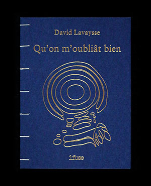David Lavaysse - Qu'on m'oubliât bien - Book cover